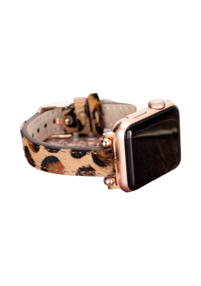 Apple Watch Uyumlu Deri Kordon 38-40-41mm Ferro Leo1n Diğer