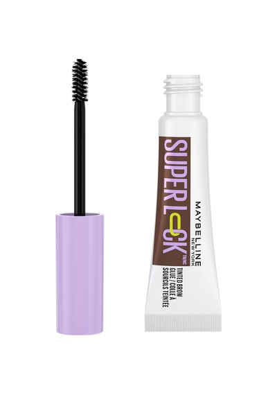 Super Lock Brow Glue Kaş Sabitleyici Maskara - Deep Brown Çok Renkli
