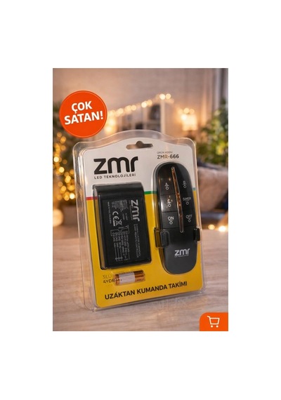 3'lü Aydınlatma Kumandası Siyah