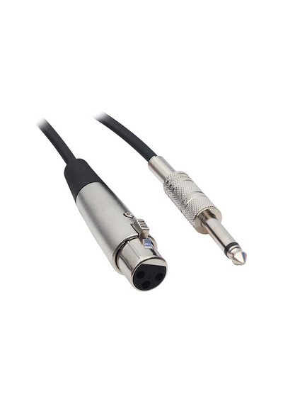 Pm-2899 Hazır 6.3 Mm Erkek Jack - Xlr Dişi Canon 5 Metre Mikrofon Ara Kablosu