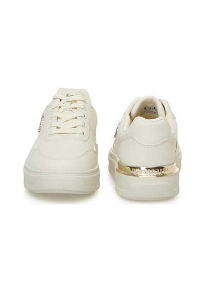 U.s. Polo Assn. Alka 5fx Bej Kadın Sneaker A101946700 Bej