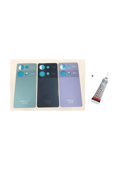 Redmi Note 13 Pro 4g Arka Batarya Pil Kapağı Orman Mavi