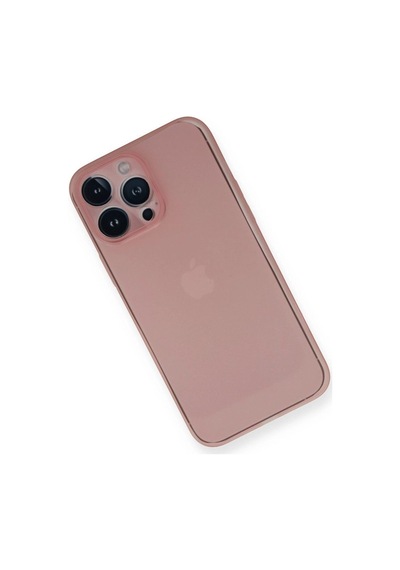 Apple İphone 14 Pro Kılıf Pp Ultra İnce Kapak - Pembe Çok Renkli