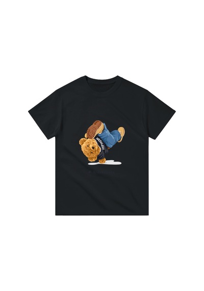 Paybuy Çocuk Breakdance Grafik Baskılı Kısa Kollu Tişört %100 Pamuk Raha Siyah Paybuy Çocuk Breakdance Grafik Baskılı Kısa Kollu Tişört %100 Pamuk Raha Siyah