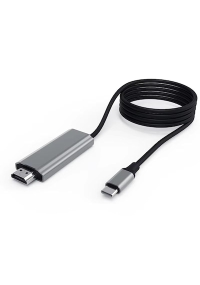 Cr36 Switch 2 İçin Görüntü Aktarıcı Adaptör Çevirici Type-c 3.1'den Hdmı Hdtv 4k 60hz Pd 100w Şarj 2 Metre Kablo Thunderbolt 3 Uyumlu