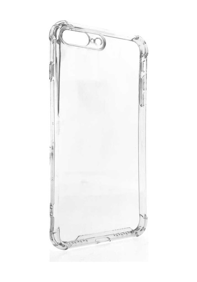 Apple Uyumlu iPhone 8 Plus Kılıf Zore Kamera Korumalı Nitro Anti Shock Silikon Renksiz