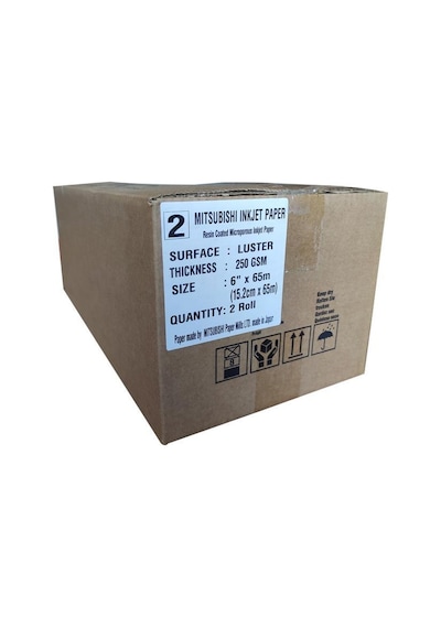 Mitsubishi Dx100 Inkjet Fotoğraf Kağıdı Lustre (Mat) - 15.2 X 65