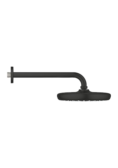 Grohe Tempesta 210 Tek Akışlı Tepe Duşu Seti 286 Mm - 1022182430 Siyah