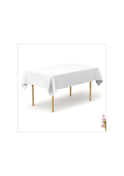 Masa Örtüsü 137cm x 270cm - Beyaz