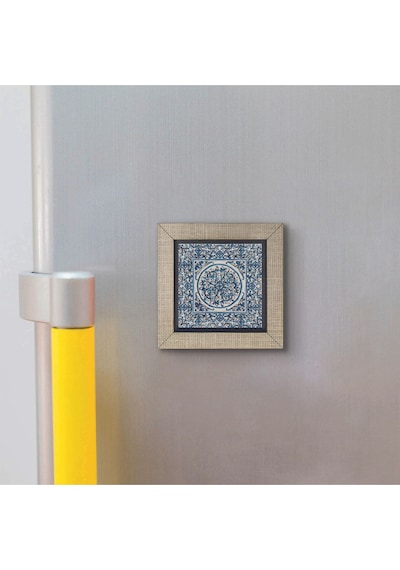 İtalyan Deseni Baskılı Mdf Magnet 7x7 271