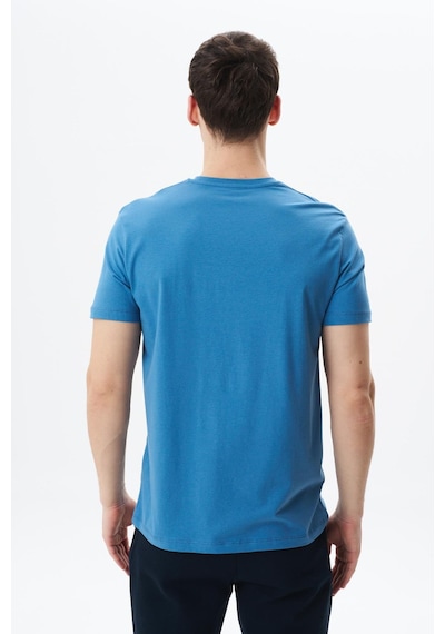 AR-MA Arma Erkek Regular Fit Baskılı Süprem Bisiklet Yaka Tişört Y29344453202 Mavi