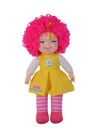 45 Cm Sevimli Pembe Saçlı Oyuncak Efsane Lahana Bebek