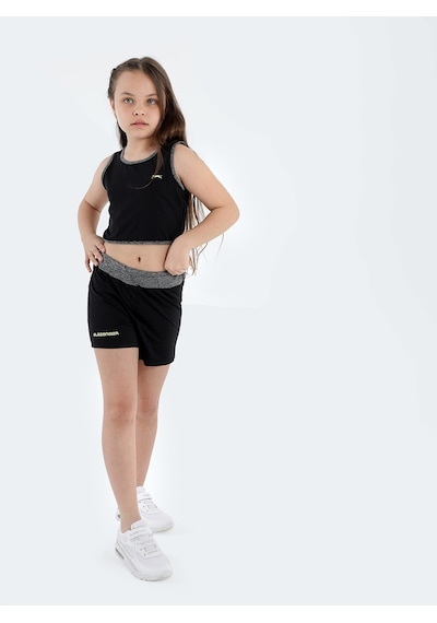 Slazenger DESTA IN Kız Çocuk Alt Üst Takım Siyah