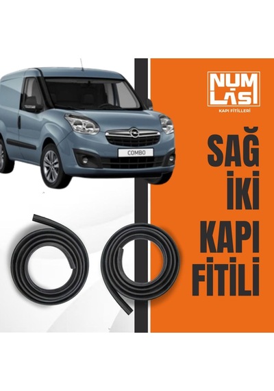 Opel Combo D Panelvan Sağ Ön Ve Arka Kapı Fitili-a Kalite-numlas-nm4601
