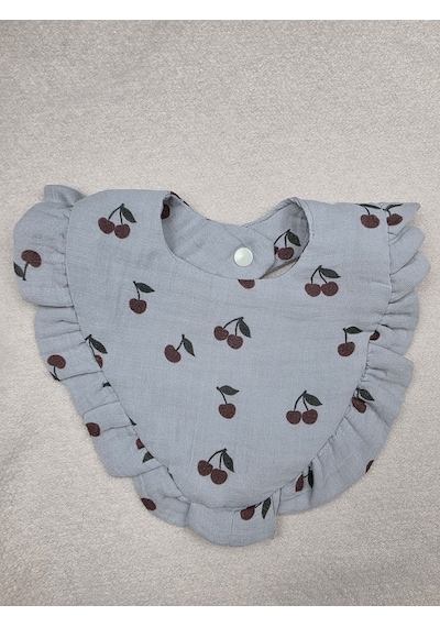 Venedy's Terra Cherry Mama Önlüğü Set Açık Gri