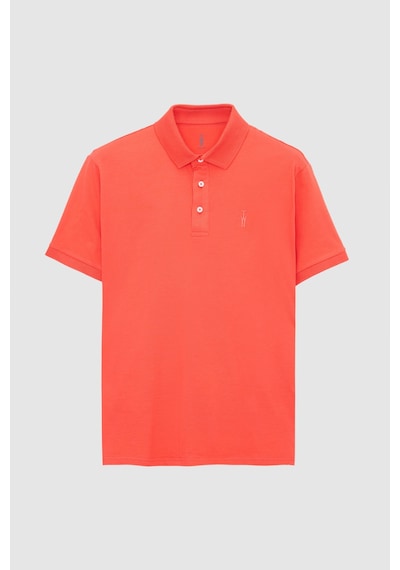 Twn Slim Fit Mercan Pike Dokulu T-shirt 4ec146011784m MERCAN