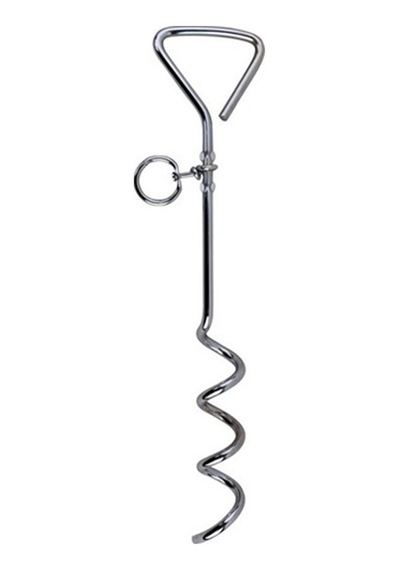 Pawise Spiral Tasması Bağlama Kazığı 8mm X 41 Cm