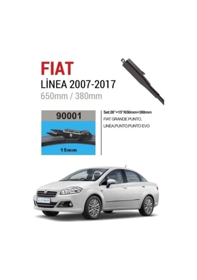 Fiat Linea Ön Muz Silecek Takımı 2007-2016