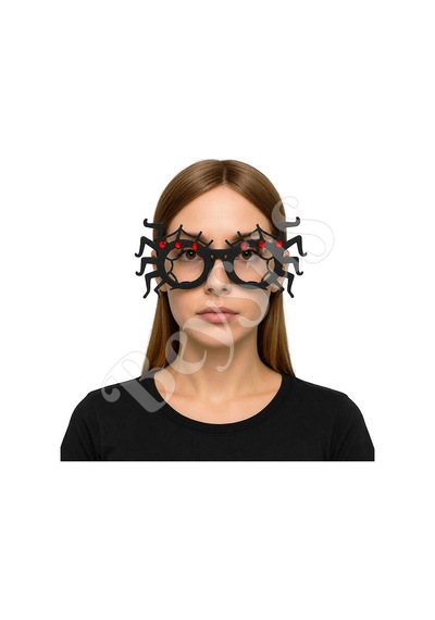 Beysüs Cadılar Bayramı Halloween Gözlük Örümcek Desenli Tüm Yaşlar