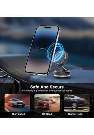 Ga39 Mag-safe İle Uyumlu Ultra Sağlam Vakumlu Mini Araç Telefon Tutucu Ev Spor Salonu Fayans Ayna 2 Mixed