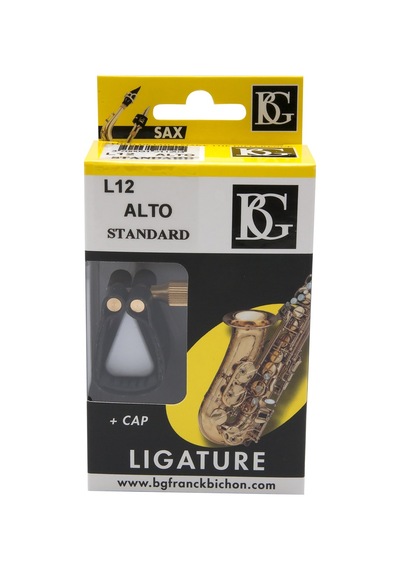 Saksofon Ligatür&kapak Bg L12 Standard - Deri Alto