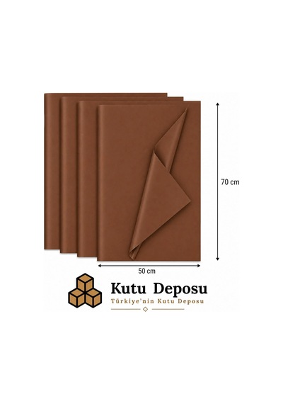 50x70 Cm Kahverengi Renk Pelur Kağıt 1kg