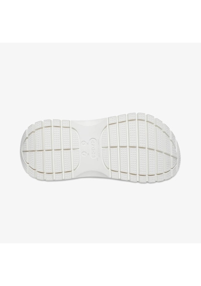 Crocs Classic Mega Crush Kadın Beyaz Terlik Düz 207988 BEYAZ Beyaz