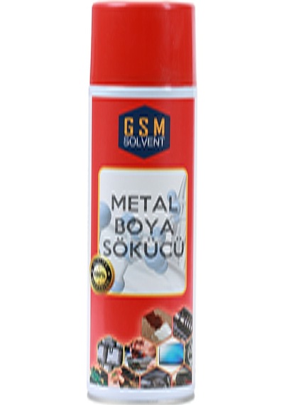 Gsm Solvent Metal Boya Sökücü Sprey 400 ML