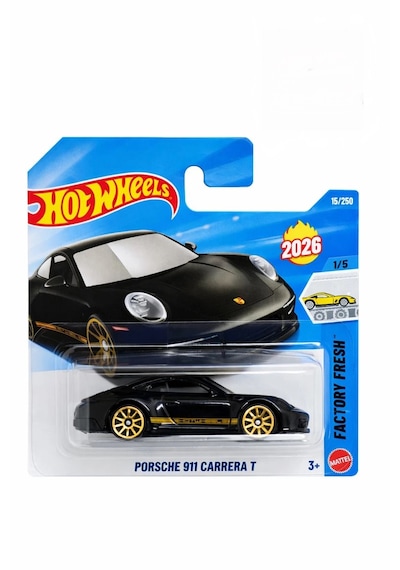 Hot Wheels 1/64 Porsche 911 Carrera T