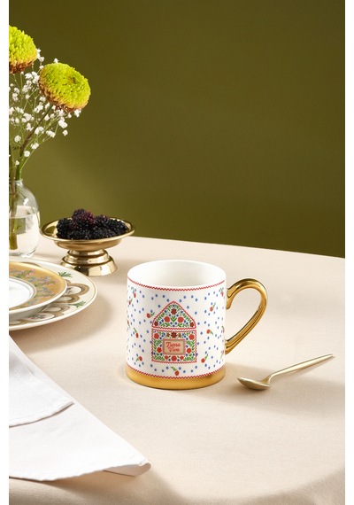 Karaca House Garden Kupa 330 Ml Çok Renkli