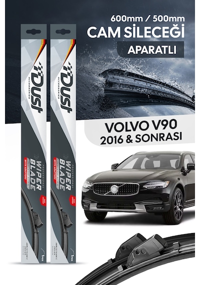 Volvo V90 2016-sonrası Uyumlu Silecek Takımı 600mm/500mm S13