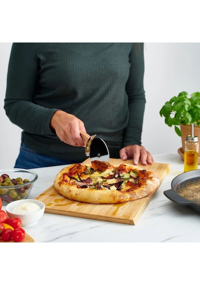 Ikea Havstulpan Pizza Ve Hamur Kesici 22 Cm Krem-krom