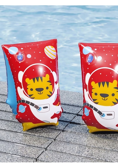 Bestway Desenli Kolluk 30x15 Cm Kırmızı 5+ Yaş 23e652102ss1-2 Kırmızı