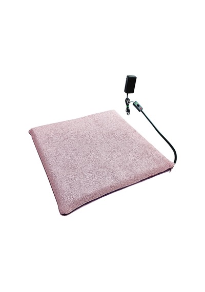 Kedi Minderi Isıtmalı Model 45x45cm 12v Adaptörlü Su Geçirmez Kdtes74