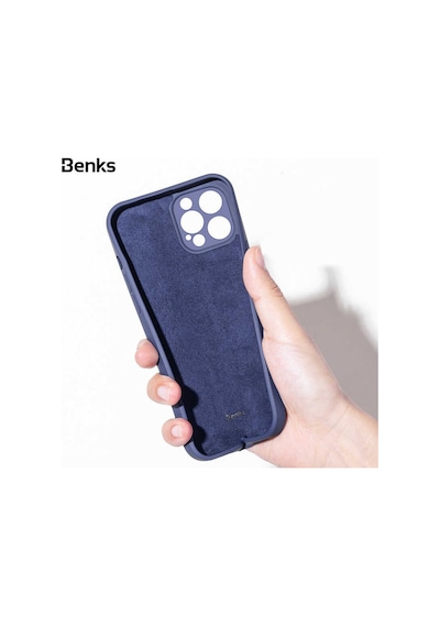 Benks Apple Uyumlu iPhone 12 Pro Max Kılıf Benks Painting TPU Kapak ZORE-218733