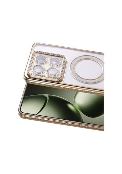 Mi 14t Pro Joke Simli Magneticsafe Kılıf - Gold Bzsxx00 1
