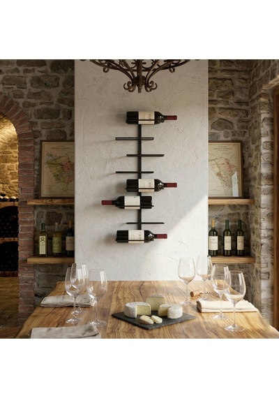 Rack And Cork - Modern Metal Şarap Rafı Duvara Monte Edilebilir 8 Şişelik Şarap Tutucu Minimalist Ev Bar Dekorasyonu Çok Renkli Rack And Cork - Modern Metal Şarap Rafı Duvara Monte Edilebilir 8 Şişelik Şarap Tutucu Minimalist Ev Bar Dekorasyonu Çok Renkli