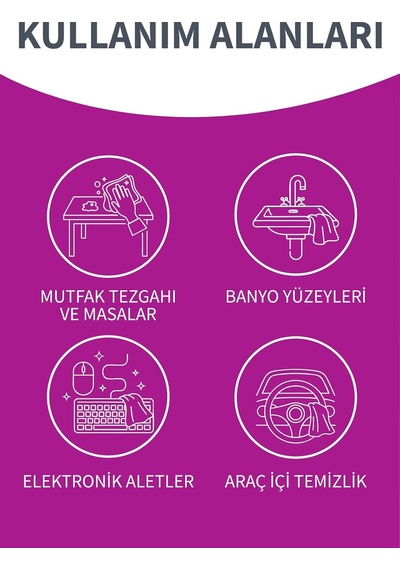 Yüzey Temizlik Havlusu Large 25 Li