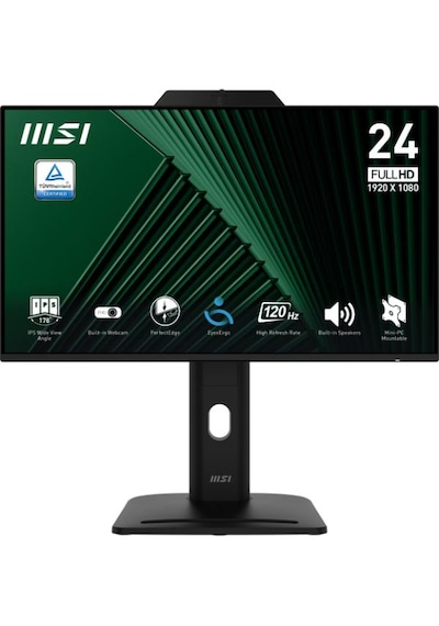 Msı Pro Mp242pmg 23.8 Fhd Flat Ips 120hz 1ms Adaptıve-sync Pıvot