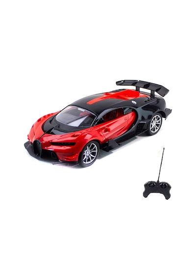 1:16 Ölçek Uzaktan Kumandalı Bugatti Chiron Işıklı Şarjlı Kırmızı