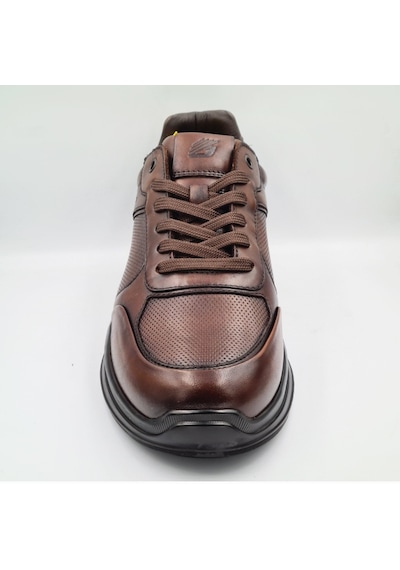 Greyder 18602 5k Kahve Hakiki Deri Erkek Günlük Casual Urban Ayakkabı Kahve