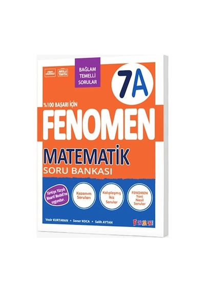 Fenomen Müfredat Yeni Maarif Modeli 7. Sınıf Matematik A Serisi