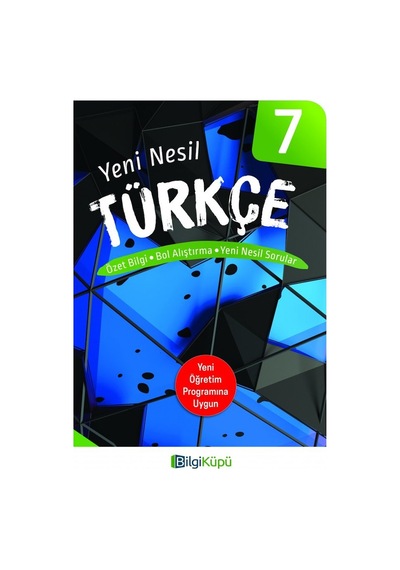 7.Sınıf Türkçe Yeni Nesil Kitap -  Bilgi Küpü