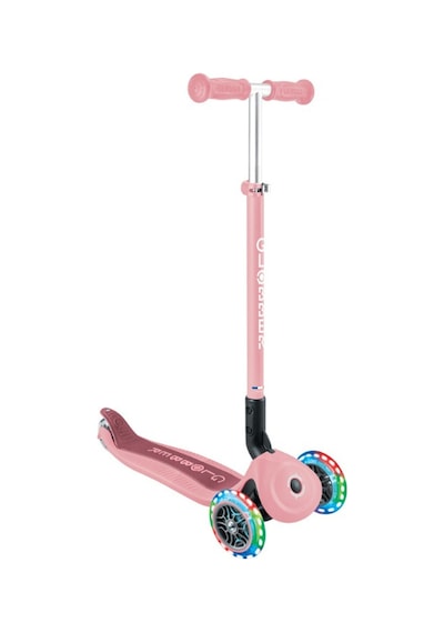 Globber Go Up Active Işıklı Scooter - Koyu Pastel Pembe