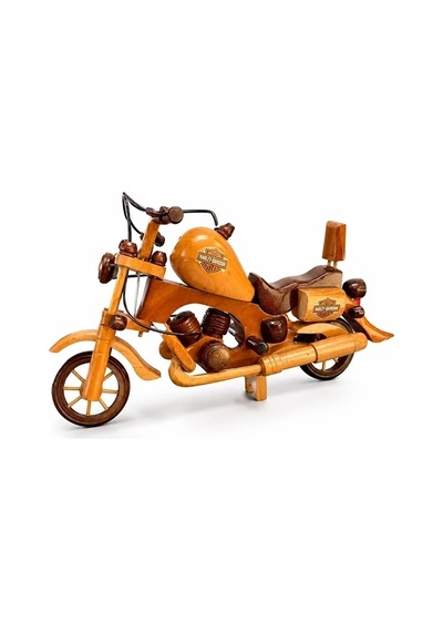 Dekoratif Ahşap Harley Motor No:1138
