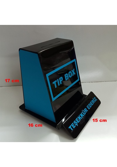 Mavi Siyah Tip Box