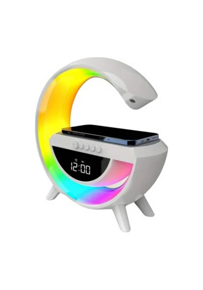 Hubrendy Tekno Kablosuz Bluetooth Hoparlör Rgb Aydınlatmalı Çoklu Medya Destekli