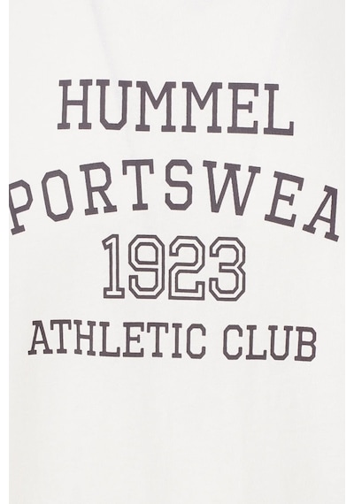 Hummel Oversize % 100 Pamuk Bisiklet Yaka T Shirt Erkek T Shirt 912433-9157 Ekru