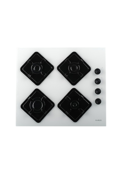 Alveus Ecoplus AF860 - A10 - AD07 Beyaz Ankastre Set