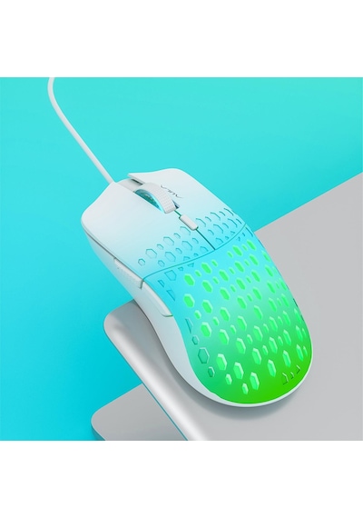 Aula S11 Pro 3600 DPI RGB Optik Oyuncu Mouse